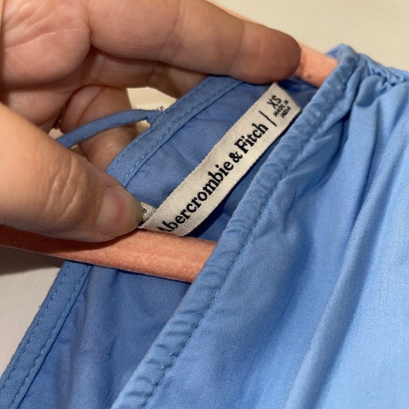 Abercrombie & Fitch Babydoll Poplin Mini Dress - Picture 2 of 6